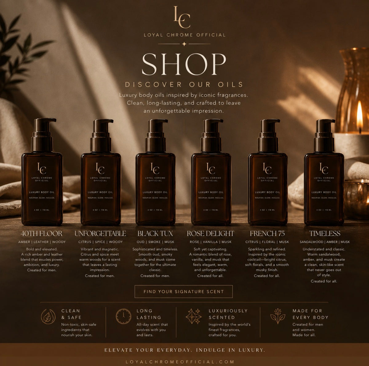 SHOP DISCOVER OUR OILS ⊹ ࣪ ˖